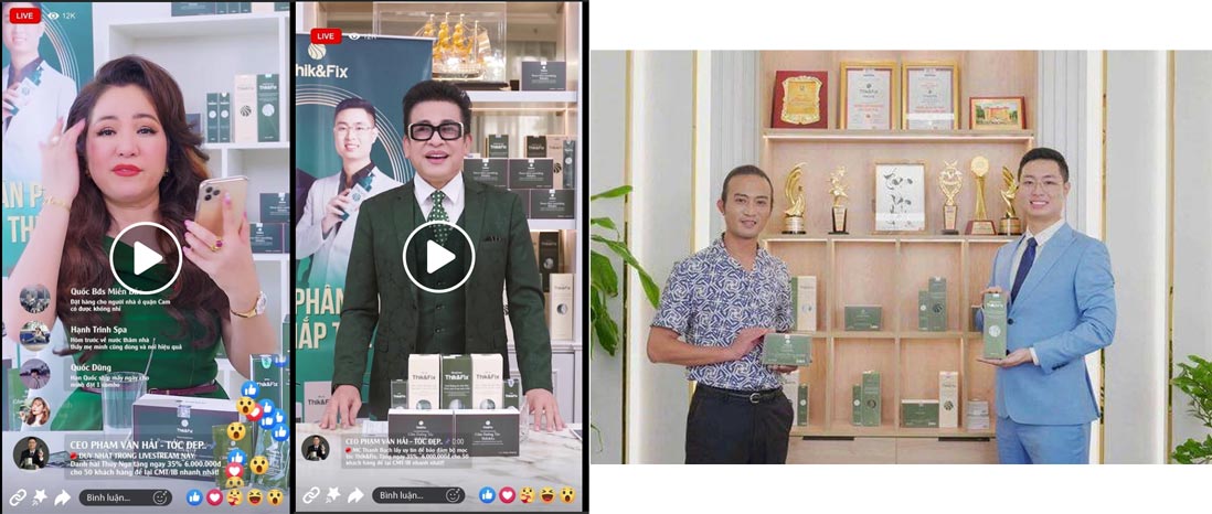 doãn quốc đam quảng cáo thik&fix lừa đảo